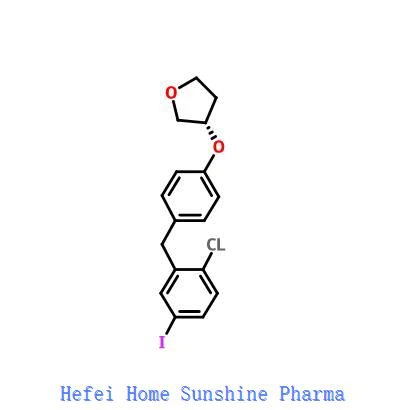 (3S) -3- [4 - [(2-chlor-5-jodfenil) metil] fenoksi] tetrahidro-furanas CAS 915095-94-2