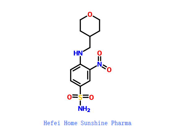 3-nitro-4-((tetrahidro-2H-piran-4-il) metilamino) benzensulfonaMidas CAS 1228779-96-1
