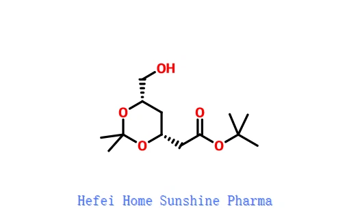 (4R-Cis)-6-hidroksimetil-2,2-dimetil-1,3-dioksano-4-acto rūgštis 1,1-dimetilbenzoteris CAS 124655-09-0