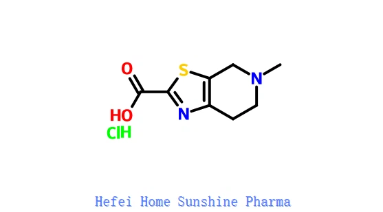 5-metil-4,5,6,7-tetrahidrotiazolo [5,4-c] piridin-2-karboksirūgšties hidrochloridas CAS 720720-96-7