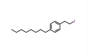 1-(2-jodoetil)-4-oktilbenzenas CAS 162358-07-8