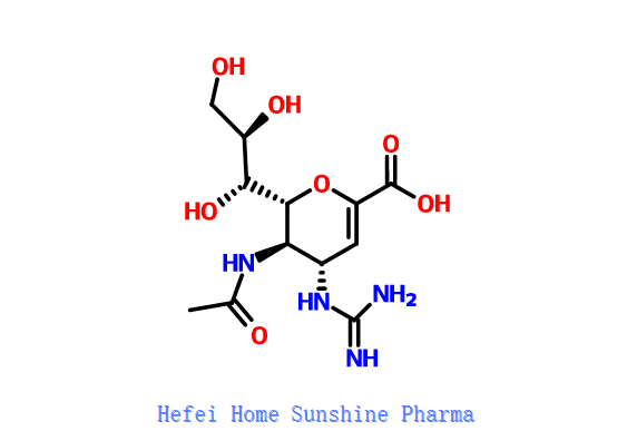 ZANAMIVIR HYDRATE CAS 139110-80-8