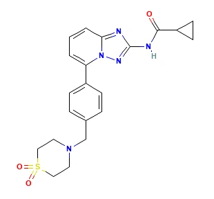 Filgotinibas, GLPG-0634 CAS 1206161-97-8